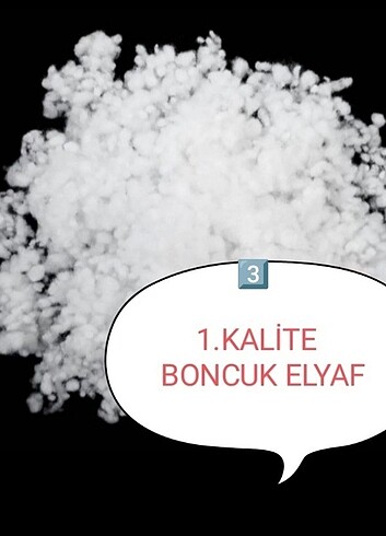 1. Kalite silikonlu boncuk elyaf 2 kg 