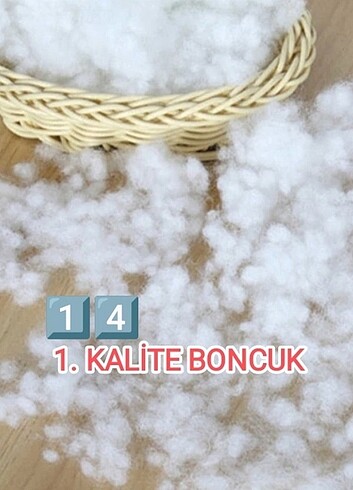 1. Kalite silikonlu boncuk elyaf 2 kg 