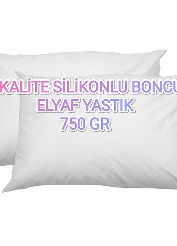 1. Kalite silikonlu boncuk yastık 750 Gr 2 adet 