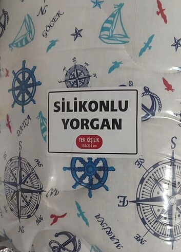 Silikonlu yorgan tek kişilik