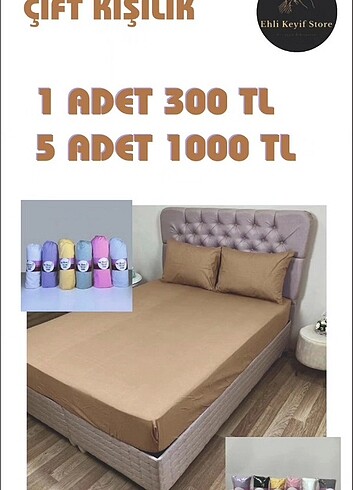 Beden çeşitli Renk Çift kişilik çarşaf