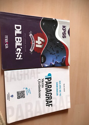KPSS Dil Bilgisi ve Paragraf Çözümleme Kitapları