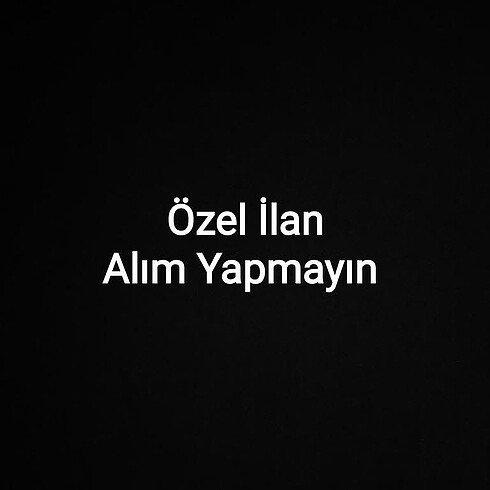Özel ilan tablet