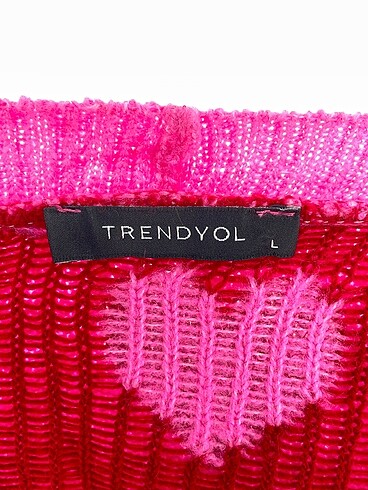 l Beden pembe Renk Trendyol & Milla Hırka %70 İndirimli.