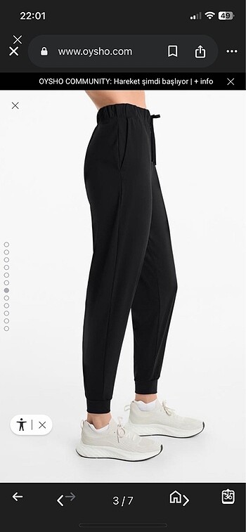 m Beden Oysho jogger pantolon