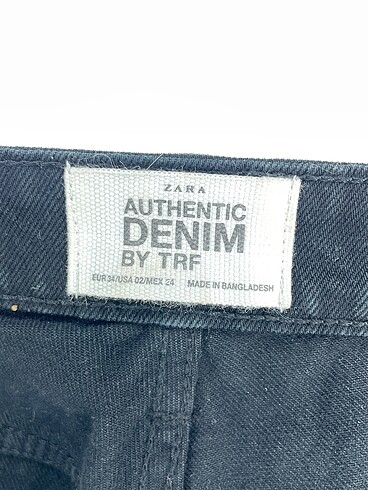 34 Beden siyah Renk Zara Jean / Kot %70 İndirimli.