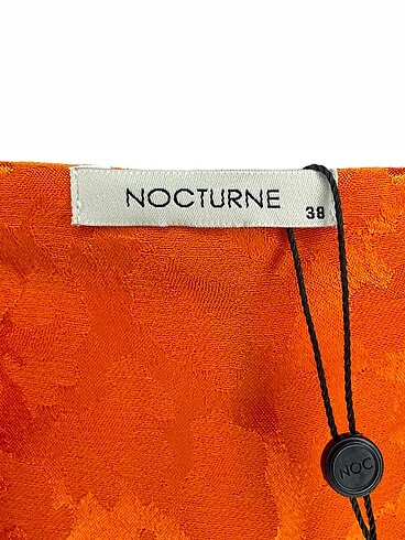 38 Beden turuncu Renk Nocturne Uzun Elbise %70 İndirimli.