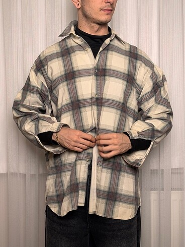 Oversize Vintage Gömlek