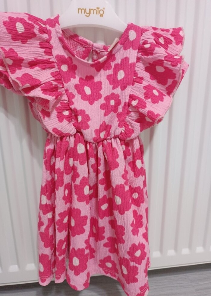 Koton çiçekli elbise  - Görsel 2