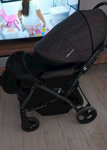 Siyah Bebek Arabası Katlanabilir Model - Görsel 6