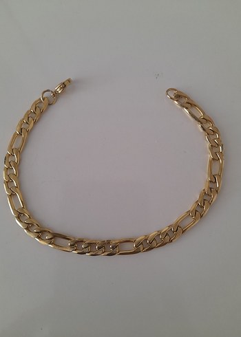 Zincir Detaylı Parlak Altın Kadın Bileklikler - Görsel 13