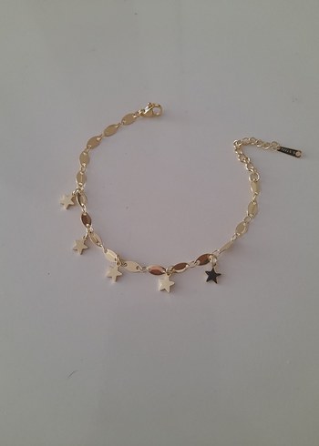 Zincir Detaylı Parlak Altın Kadın Bileklikler - Görsel 8