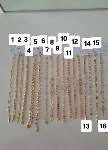 Xupink 14 k renginde bileklik 