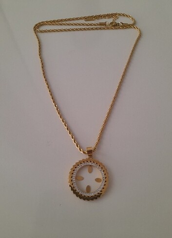 Çelik ceyrek ve yarım uyumlu kolyeler  - Görsel 7