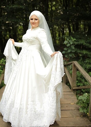 Tesettür Gelinlik  - Görsel 2