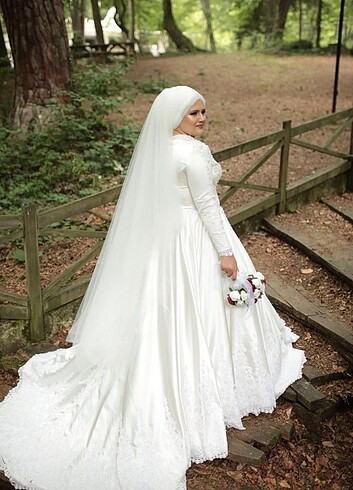 Tesettür Gelinlik  - Görsel 3