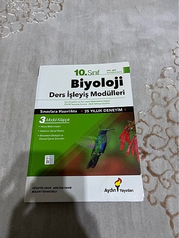 Aydın yayınları 10.sınıf biyoloji fasikül