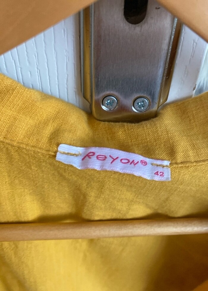 Hırkalı keten bluz takım - Görsel 2