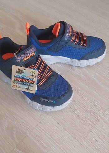 28 Beden mavi Renk Skechers Erkek Çocuk Mavi Spor Ayakkabı