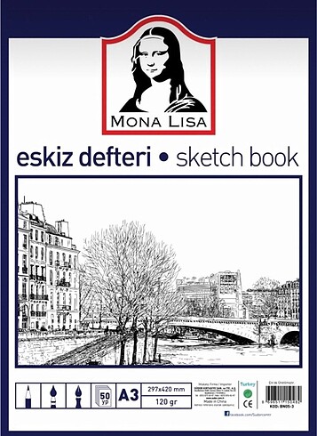 A3 Eskiz Defteri