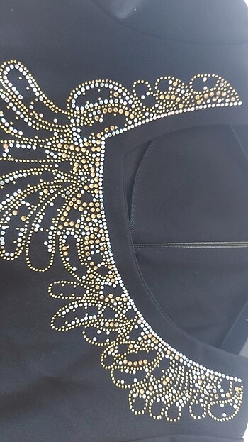 Şık Siyah Elbise  - Görsel 9