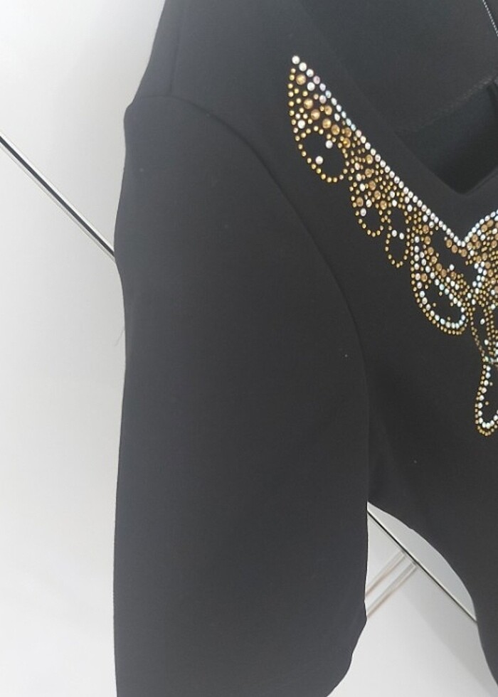 Şık Siyah Elbise  - Görsel 4