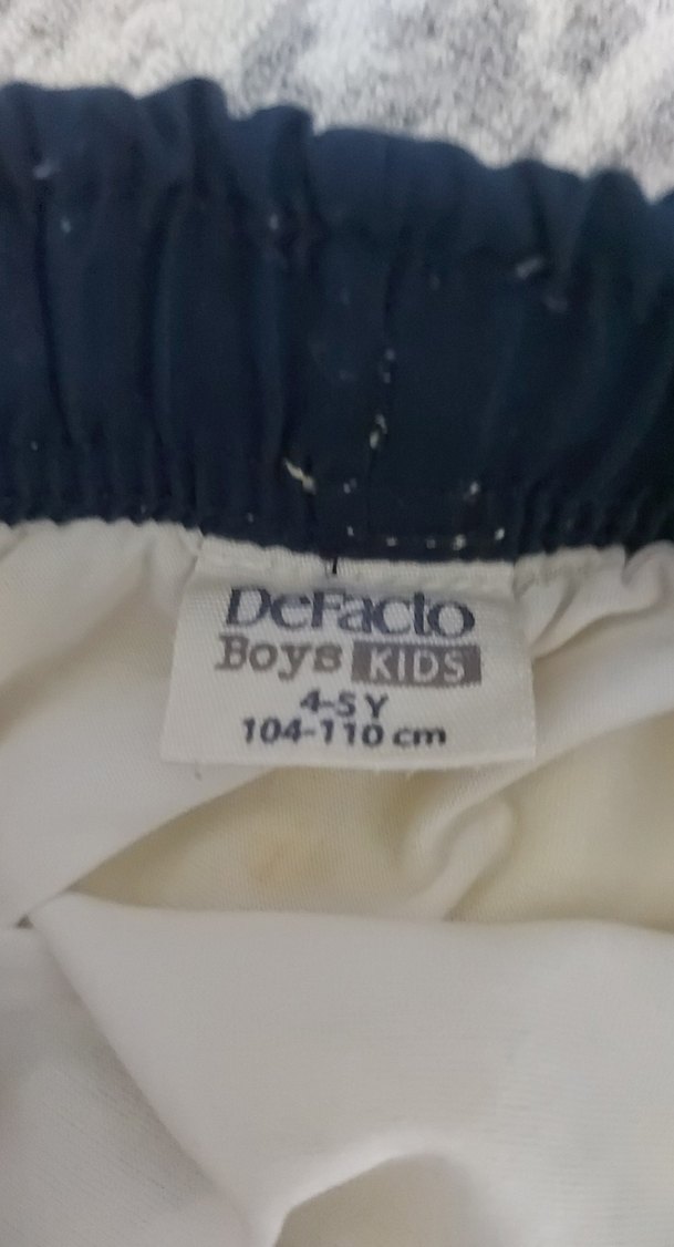 Erkek çocuk Sarı Street Şort - Görsel 3