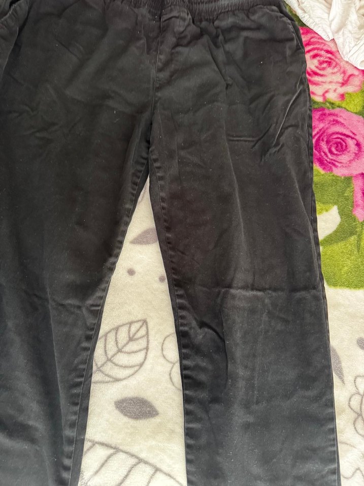 Siyah Rahat Kesim erkek Pantolon - Görsel 3