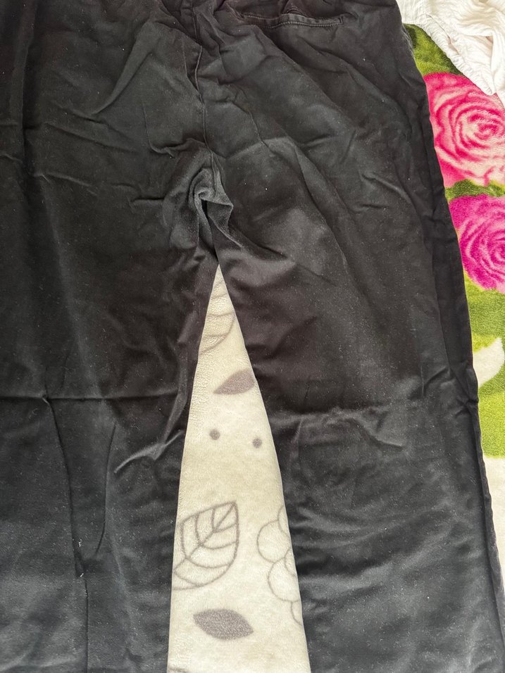 Siyah Rahat Kesim erkek Pantolon - Görsel 2