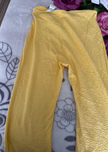 Sarı Kadın   Pantolon - Görsel 3
