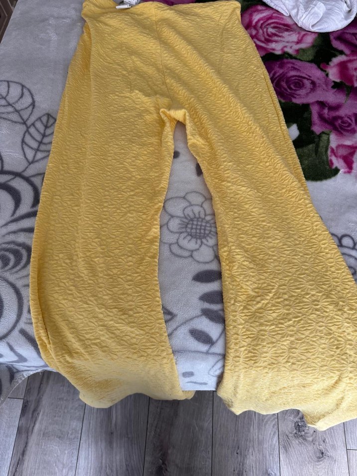 Sarı Kadın   Pantolon - Görsel 2