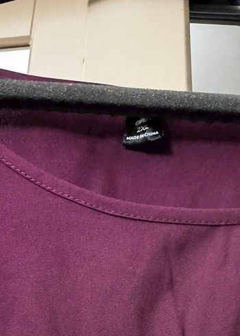 Mor Piliseli Uzun Kollu Kadın Elbise - Görsel 6