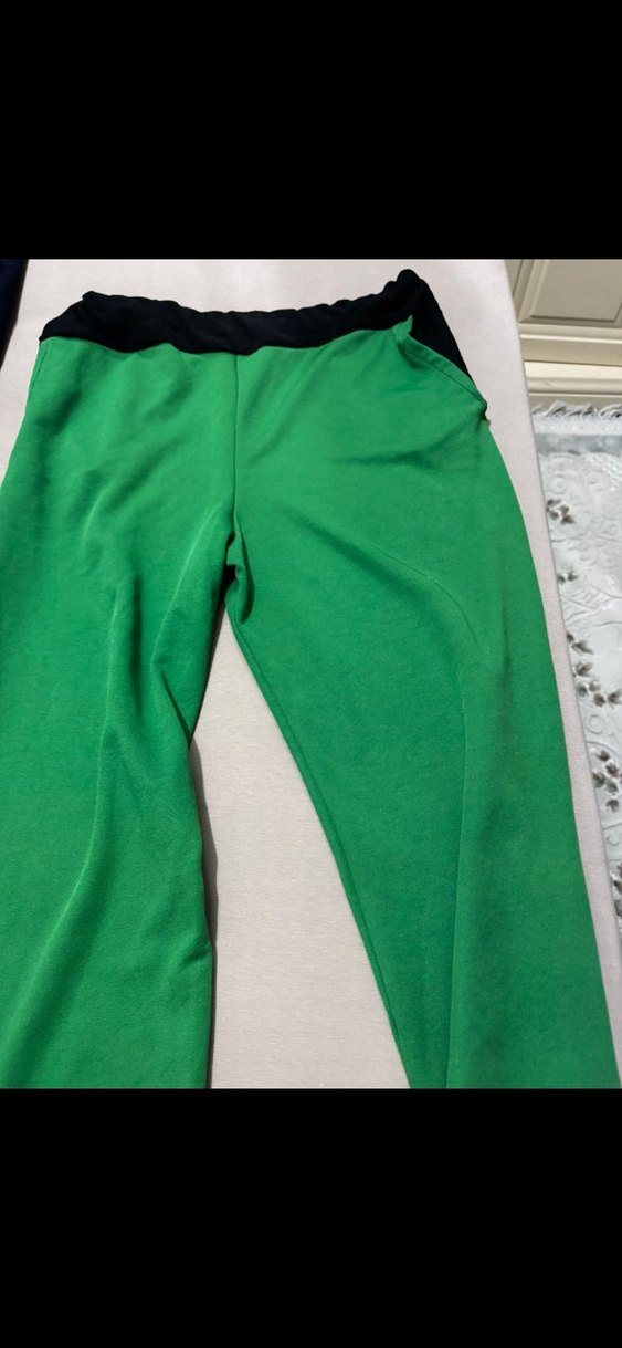 Yeşil Salaş Kapüşonlu eşofman takimi - Görsel 4