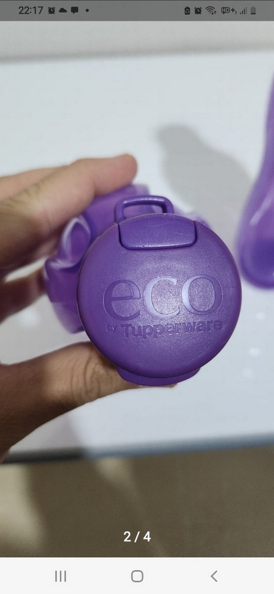 tupperware Mor su Şişesi - Görsel 4