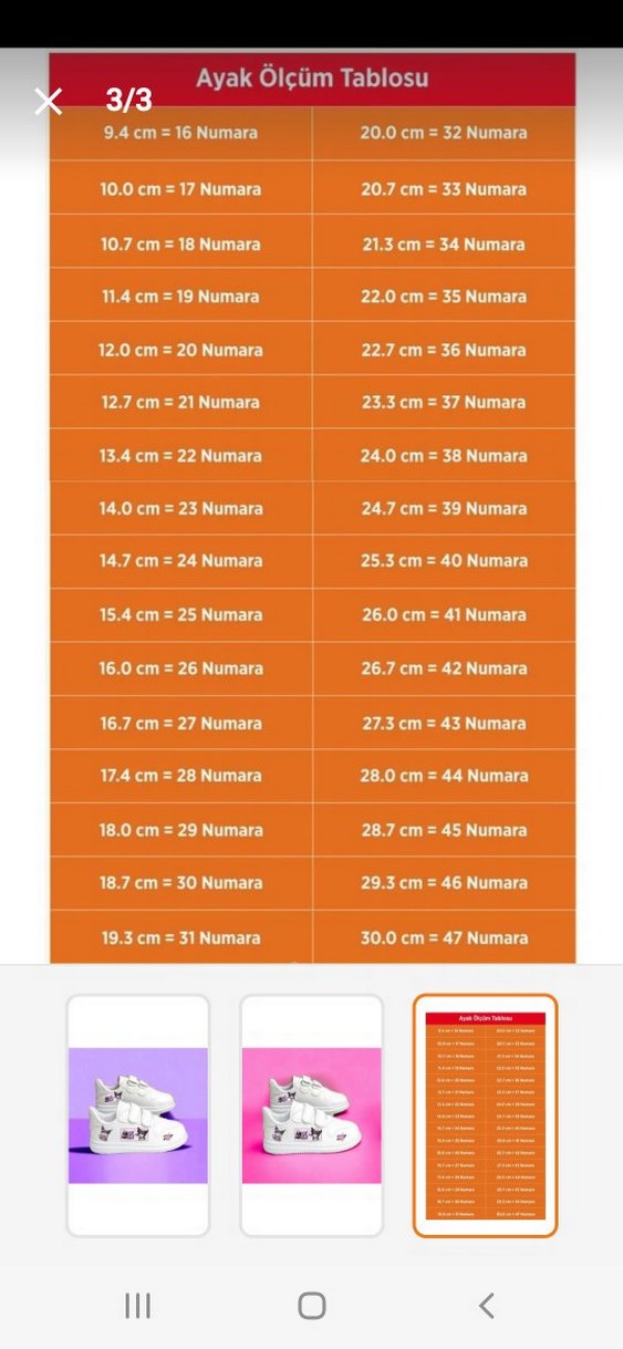 Beyaz Kız Çocuk Spor Ayakkabı Velcro - Görsel 4