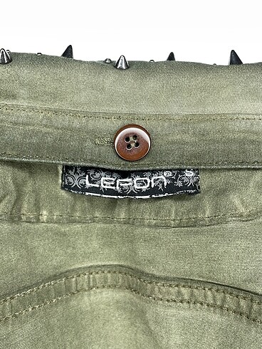 s Beden haki Renk PreLoved Kot Ceket %70 İndirimli.