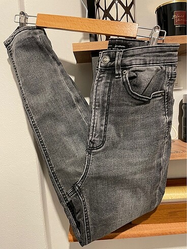 36 Beden Super Hight Waist Antrasit Pant