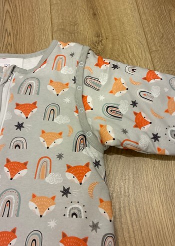 Gri Baskılı Çocuk Uyku Tulumu - Görsel 2