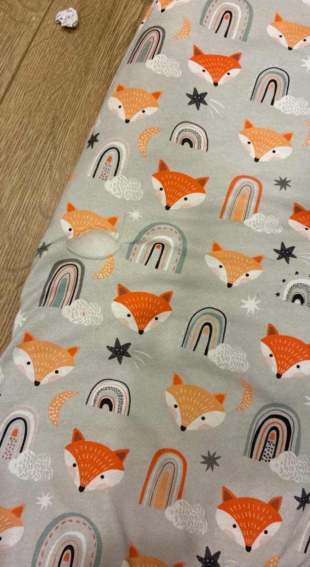 Gri Baskılı Çocuk Uyku Tulumu - Görsel 3