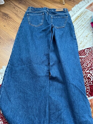 12-13 Yaş Beden mavi Renk Mango jean