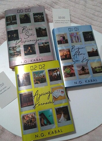 Ng kabal Gençlik Serüveni 3 kitap Ciltli ve imzalı set