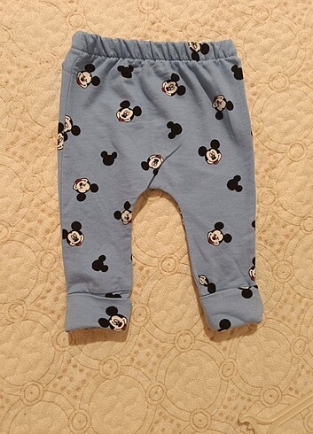 3 Ay Beden Mickey baskılı 3lü takım