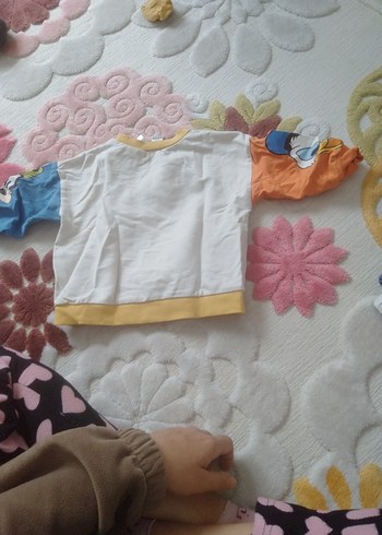 LC Waikiki Çok Renkli Mickey Baskılı Erkek Sweatshirt
