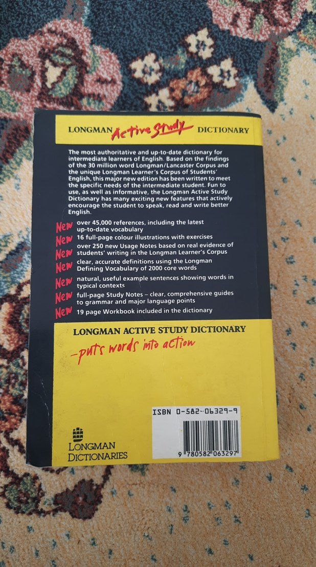 Longman Active Study İngilizce Sözlük - Görsel 3