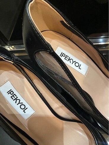 38 Beden siyah Renk İpekyol stiletto hiç giyilmedi