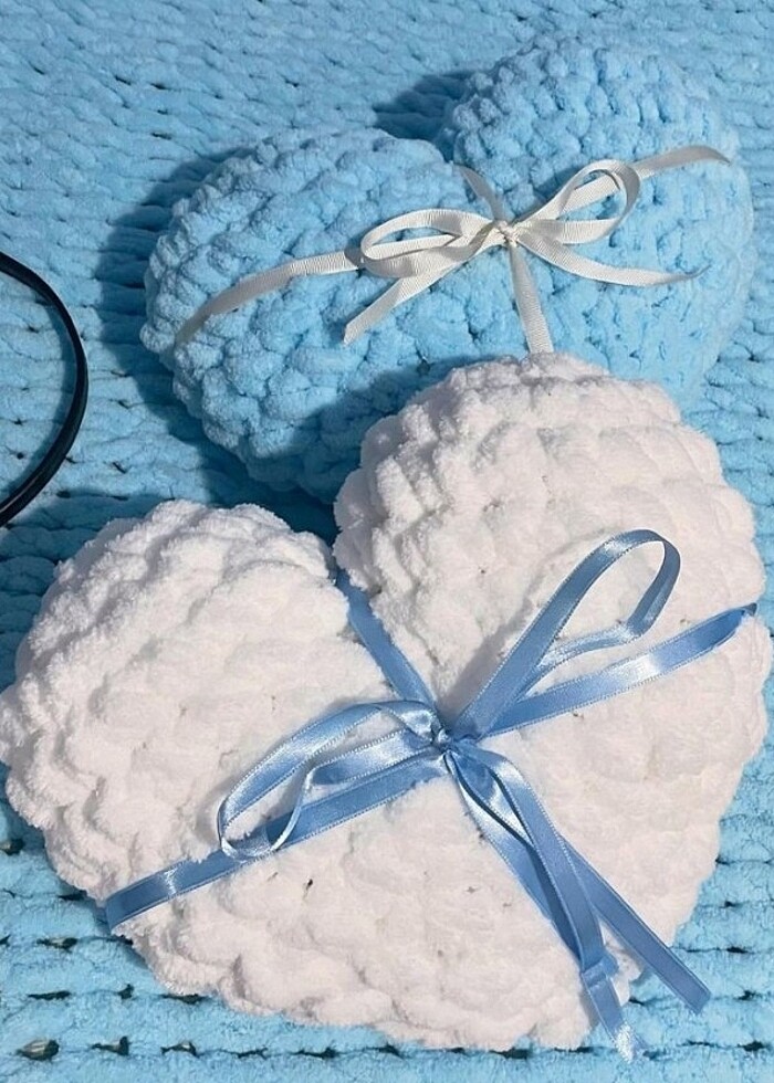 Küçük kalp yastıklarımız  - Görsel 3