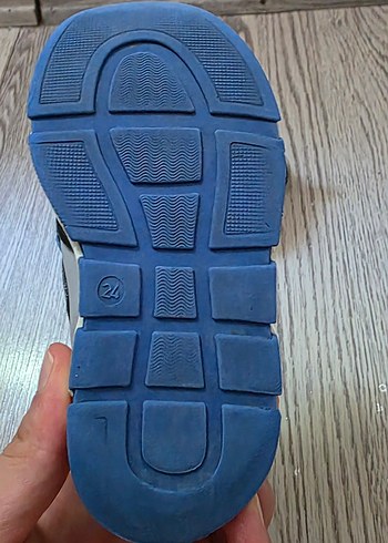 Mavi Yılan Desenli Erkek Çocuk Spor Ayakkabı