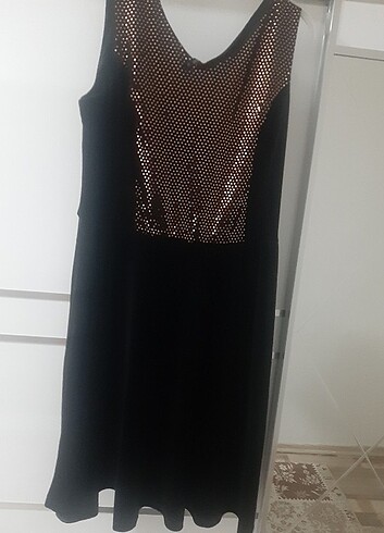 H&M Kadife elbise