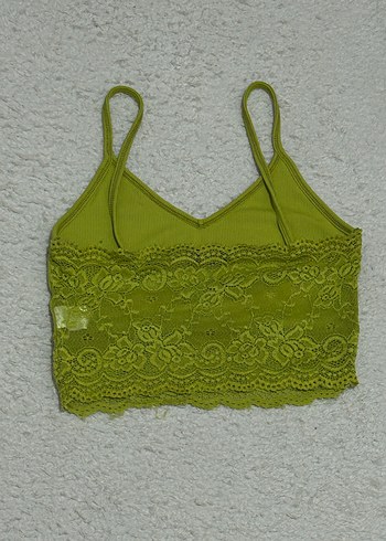 Kadın Mini Kırmızı Streetwear Atlet bluz askılı - Görsel 5