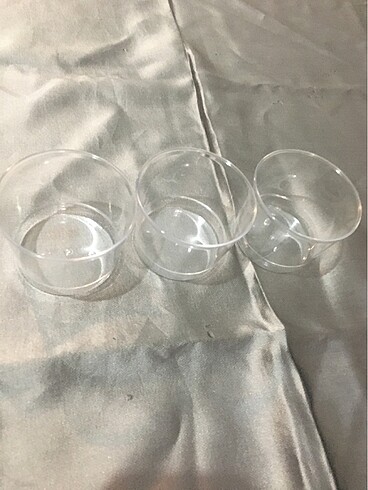  Beden Plastik tatlı kasesi
